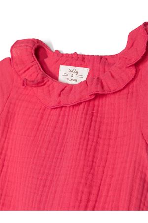 Body in cotone fucsia TEDDY & MINOU KIDS | E24TU007C0059378